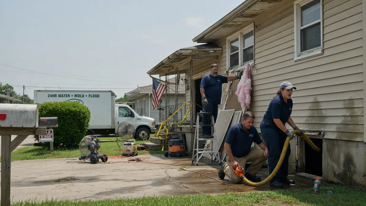 Water Damage Repair in Prairie Lea, TX near me